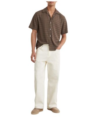 Мужская рубашка REISS Sid Crochet Cuban