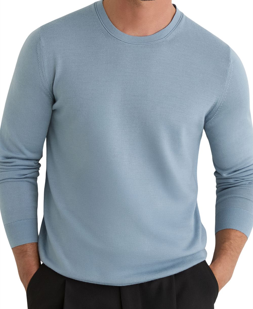 Мужской джемпер REISS Wessex Crew Merino Wool