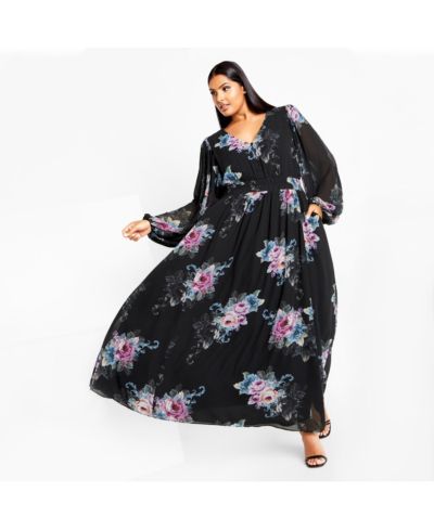CITY CHIC Women's Ottilie Maxi Dress
