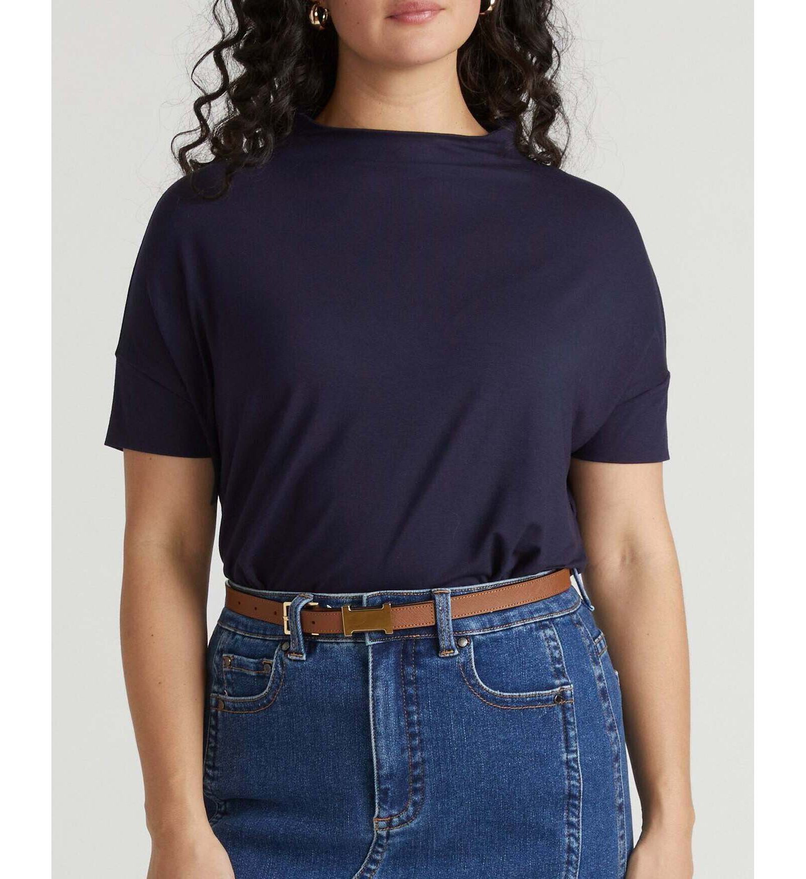 Universal Standard Plus Size Petra Liquid Jersey Top