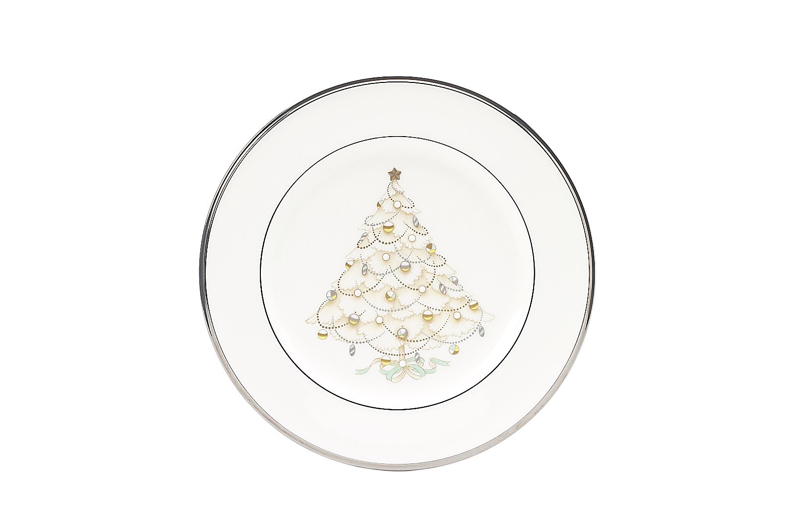 Noritake "Silver Palace" Holiday Salad Plates, Set of 4