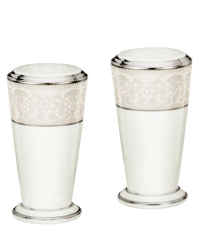 Noritake Silver Palace Salt & Pepper, 3.50"