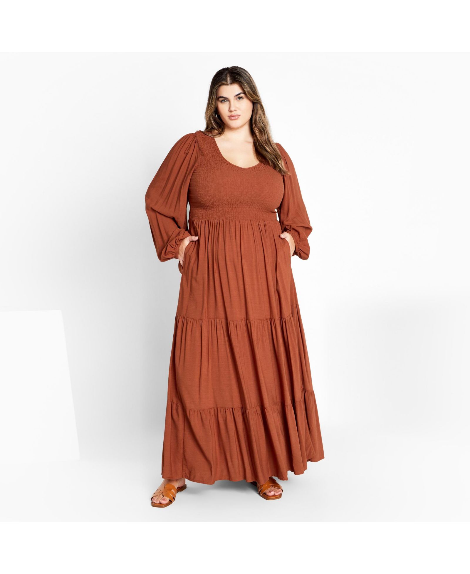 CITY CHIC Women's Jayden Maxi Dress
