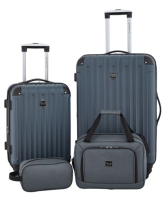 Travelers Club Midtown 4-Pc. Hardside Luggage Set