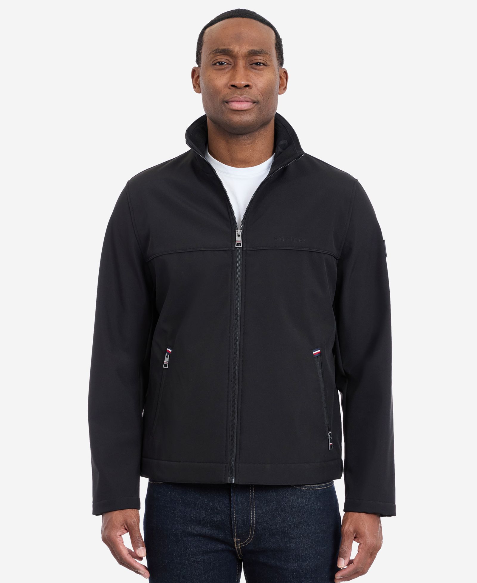 Tommy Hilfiger Men's Softshell Hipster Long-Sleeve Jacket