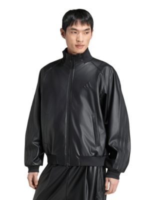 Stadium Faux Leather Jacket