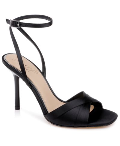 Jewel Badgley Mischka Women's Parisa Square Toe Dress Sandals