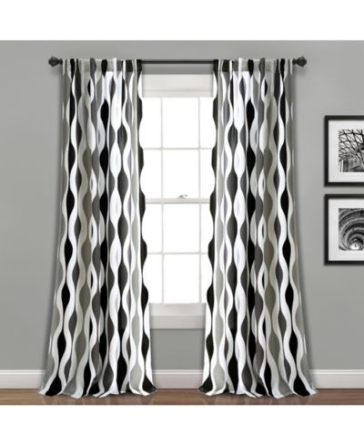 Шторы Lush Decor Mid Century Geo Room Darkening