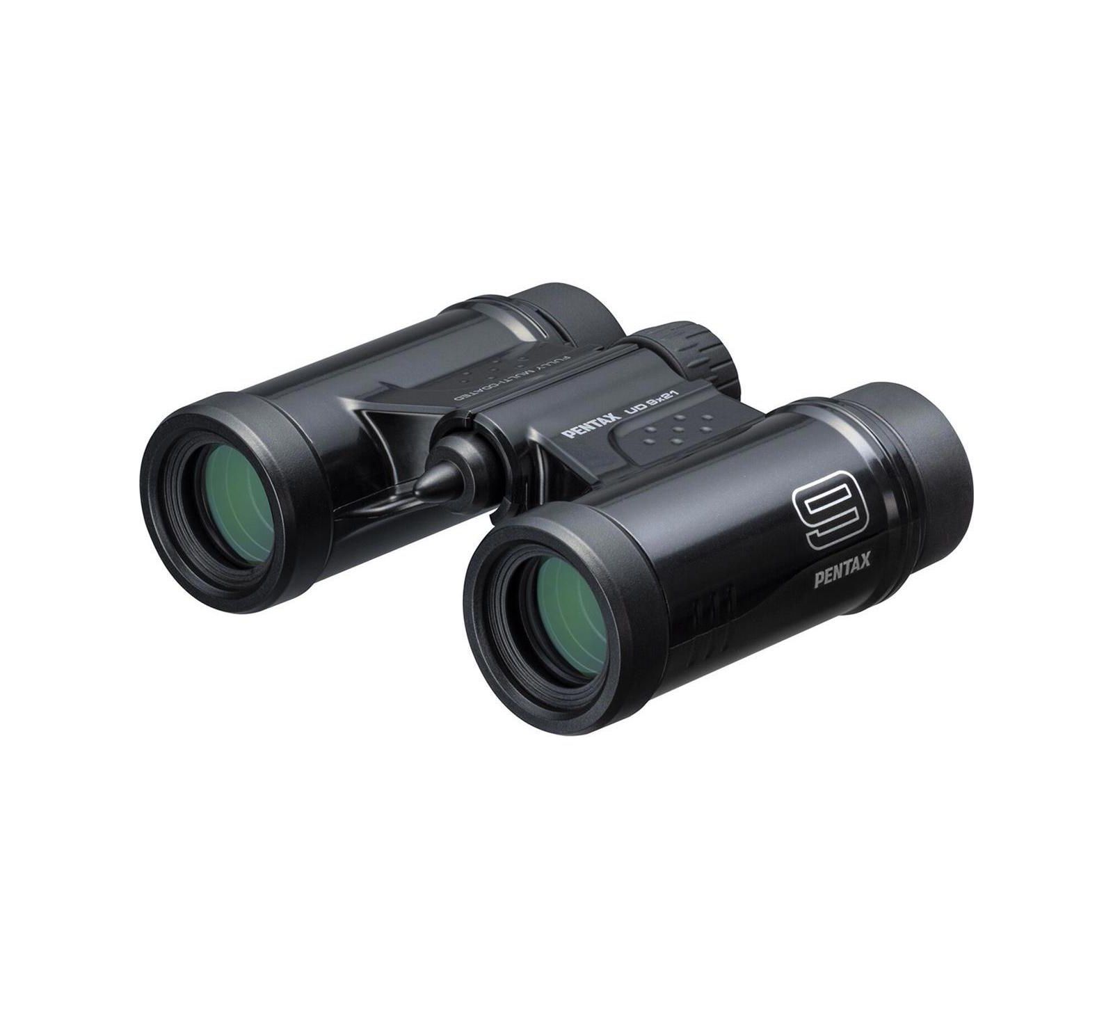 Pentax Binoculars UD 9x21  A Bright, Clear Field of View, Lightweight Body with a roof Prism, and Fully Multi-Coated Optics Achieve