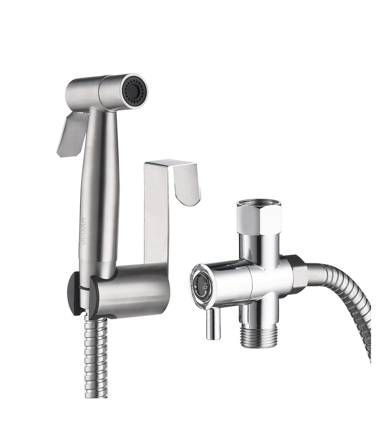 RAINSKEN Handheld Bidet Sprayer for Toilet, Adjustable Water Pressure Jet Spray, with Bidet Hose, for Bathroom and Cloth Diaper