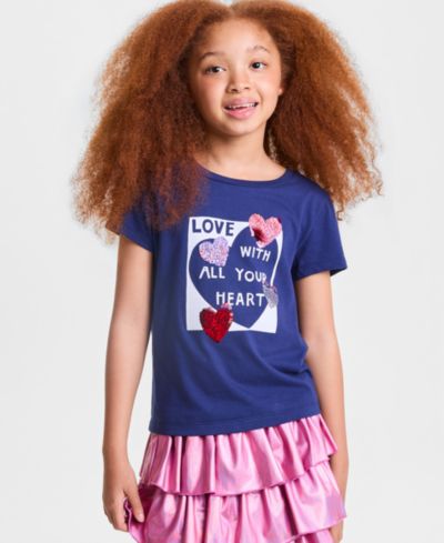 Epic Threads Детская футболка Love, XS-XL