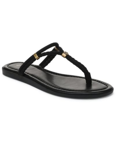 Giani Bernini Women's Tylee Braided Thong Flat Sandals, Macy's Exclusive