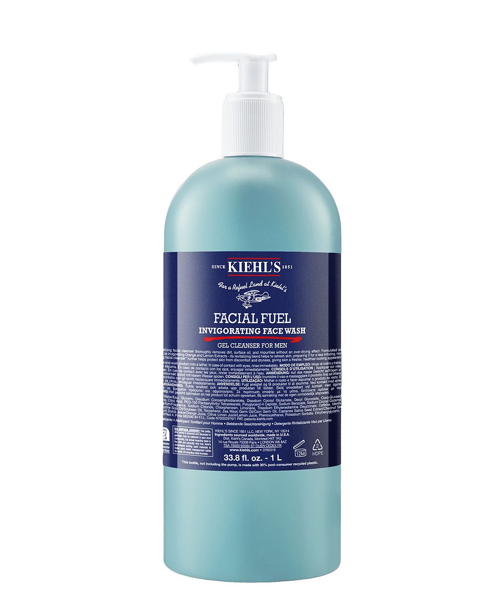 Kiehl's Since 1851 Facial Fuel очищающее средство для лица, 33.8 oz.