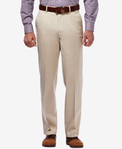 Мужские брюки Haggar Premium No Iron Khaki Classic Fit