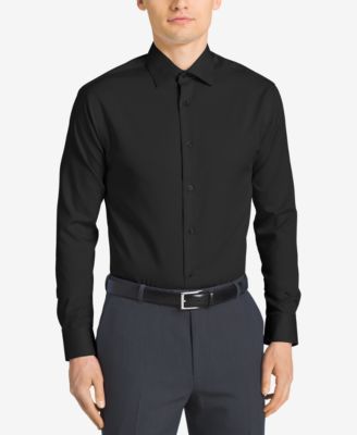 Мужская рубашка Calvin Klein Non-Iron Performance Herringbone Regular Fit