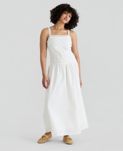 Женское платье And Now This Women's Embroidered Maxi Dress