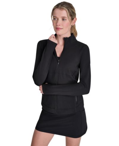 DKNY Sport Women's Balance Compression Full-Zip Jacket