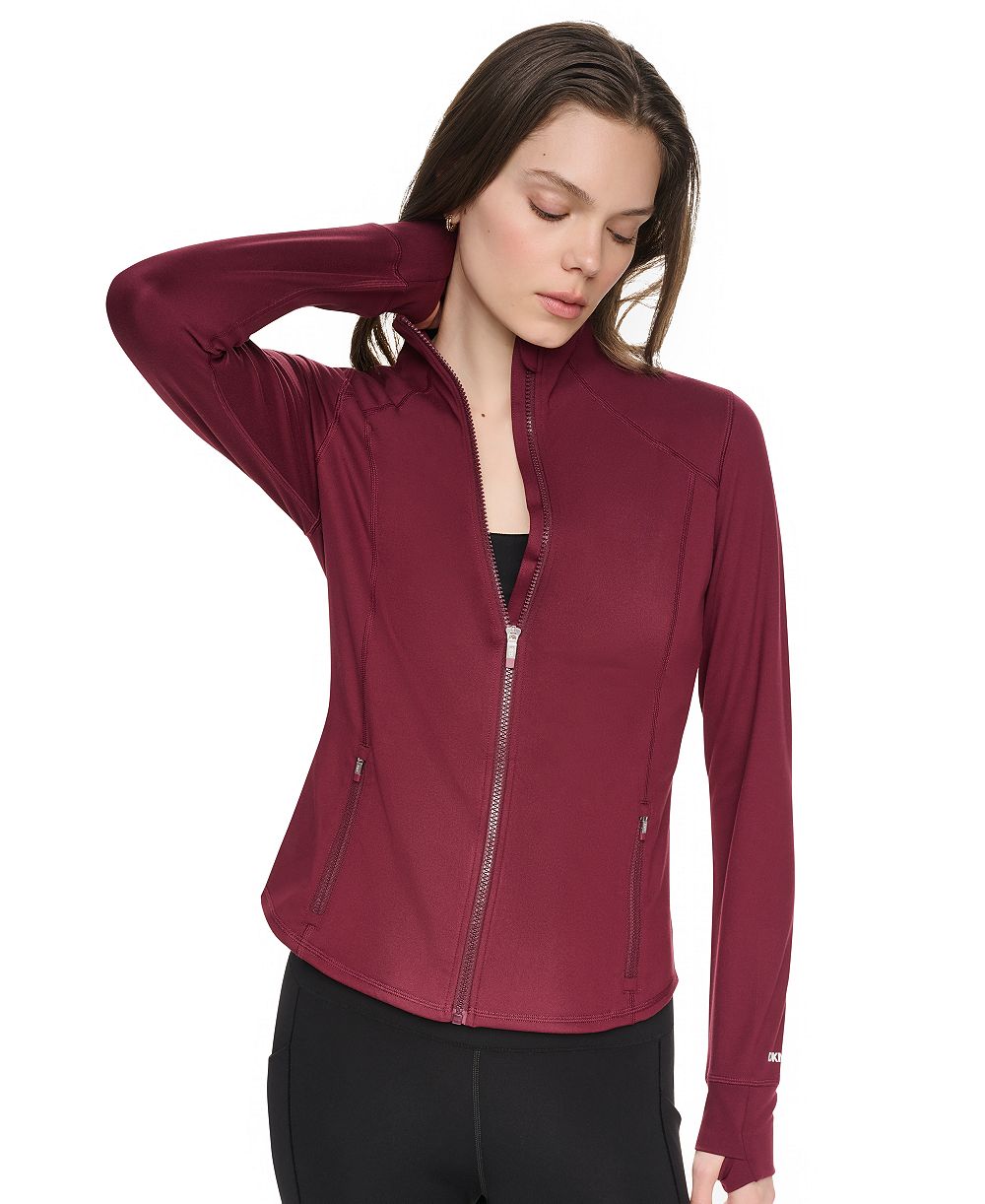 Женская компрессионная куртка DKNY Sport Balance с полной молнией