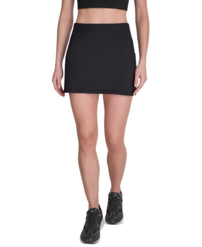 DKNY Sport Women's Balance Compression Super High-Waist Pull-On Skort