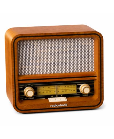 RadioShack 4001796 Bluetooth AM/FM Retro Radio