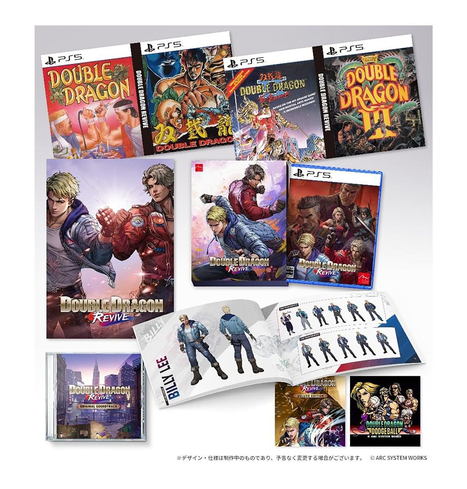 Double Dragon Revive Collector's Edition для PlayStation 5