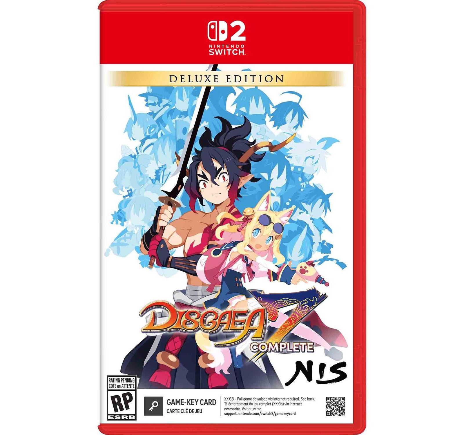 Disgaea 7 Complete - Deluxe Edition для Nintendo Switch 2 (Game-Key Card)