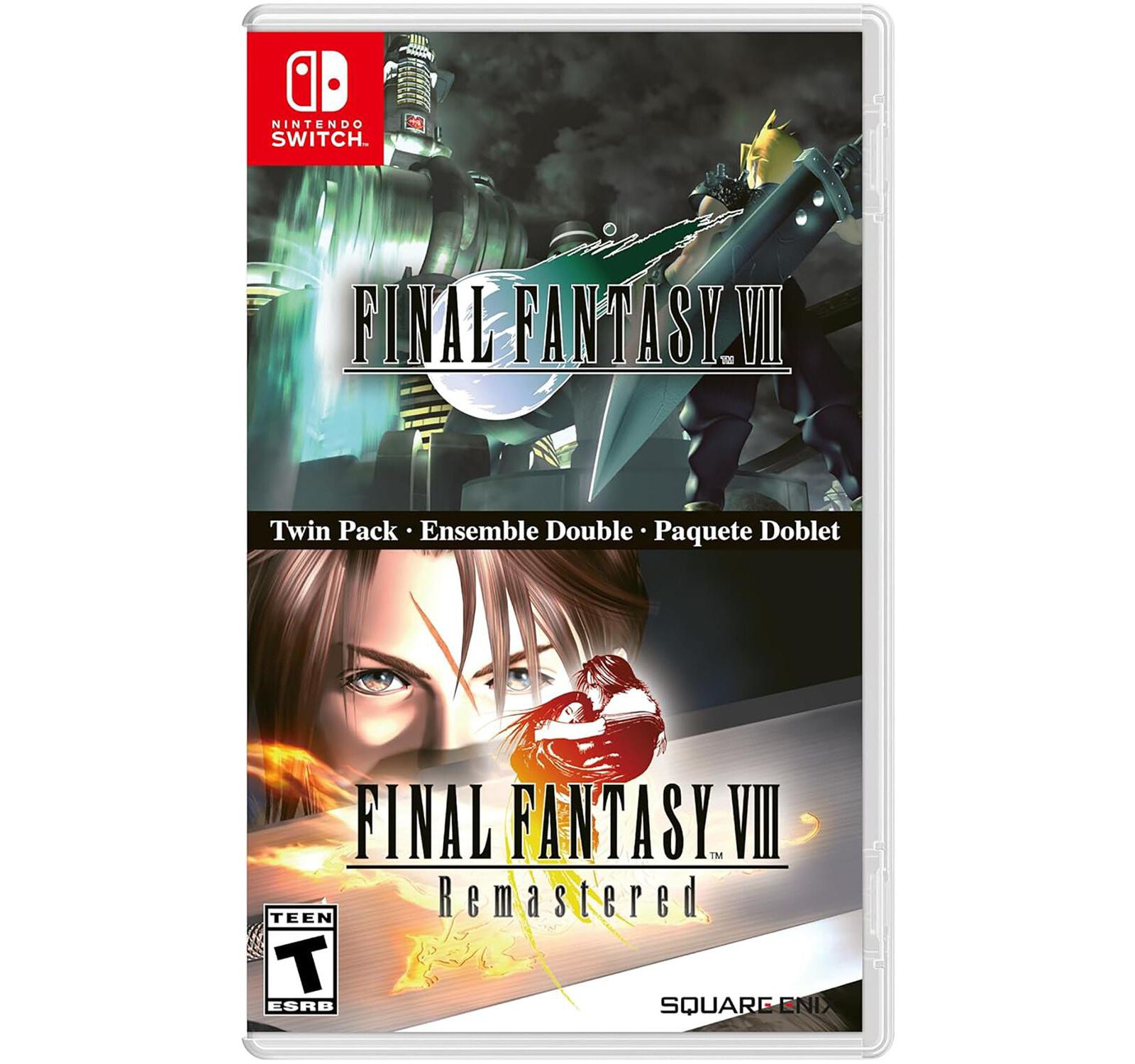Final Fantasy VII и Final Fantasy VIII Remastered Twin-Pack для Nintendo Switch