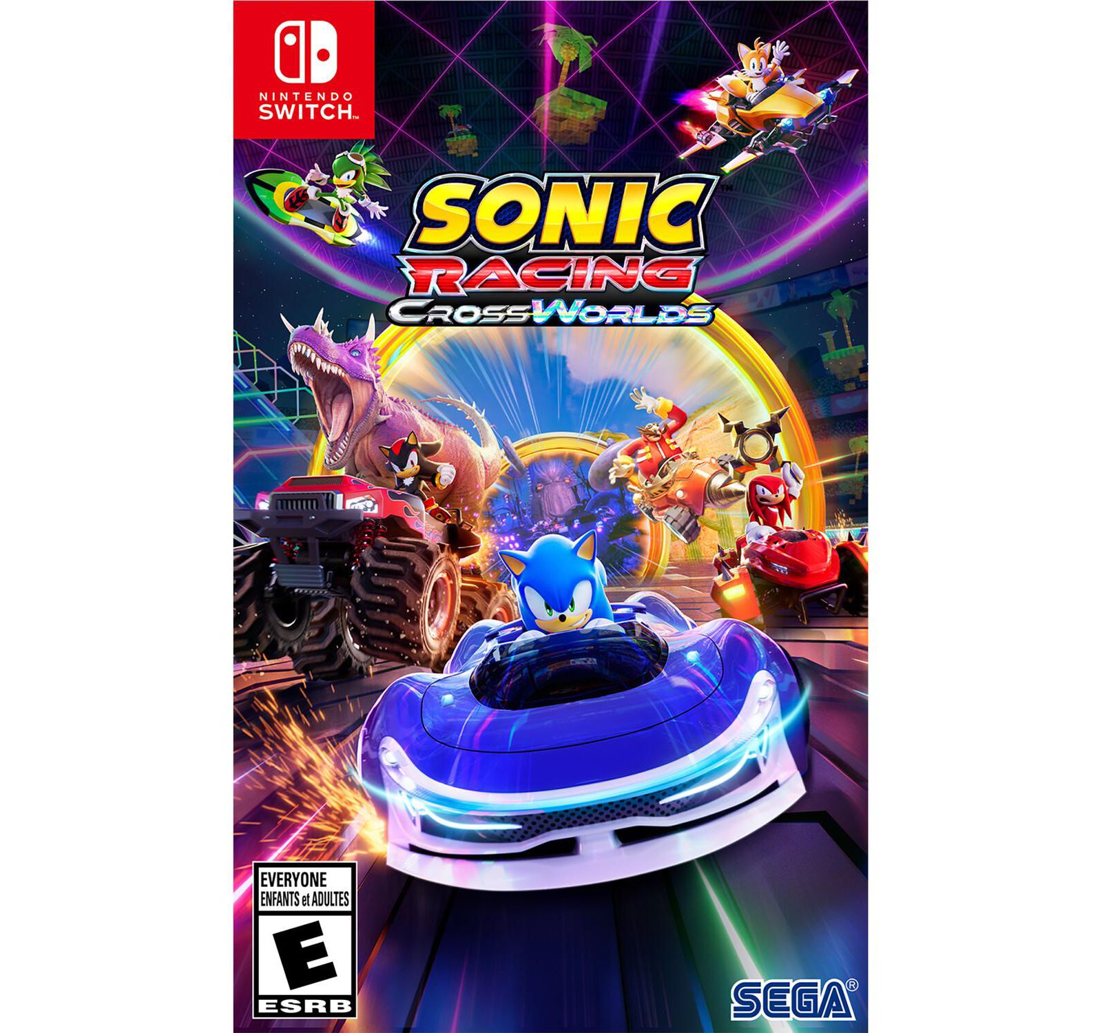 Sonic Racing: CrossWorlds Launch Edition для Nintendo Switch, Sega Games