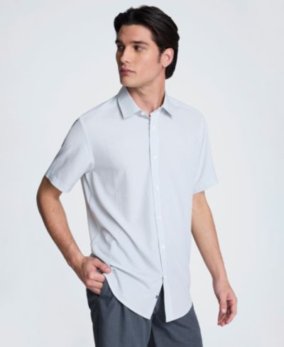 Мужская рубашка Kenneth Cole Slim Fit Button-Down