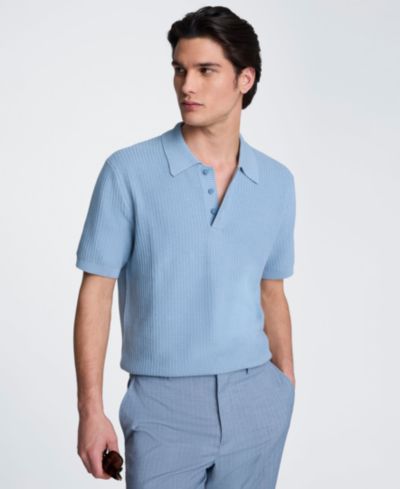 Kenneth Cole Мужской Short-Sleeve Polo Sweater