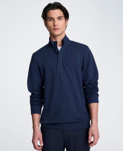 Kenneth Cole Мужской джемпер на молнии Slim Fit