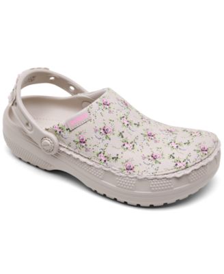 Crocs женские плетеные лодочки с цветочным принтом от Finish Line