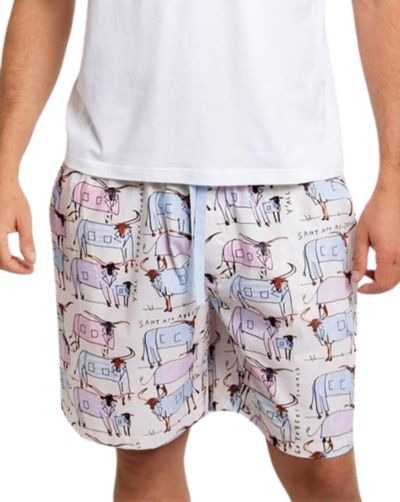 Мужские пижамные шорты Sant and Abel Organic Cotton Poplin