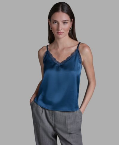 Женская блузка BCBG Lace Sleeveless V-Neck Cami