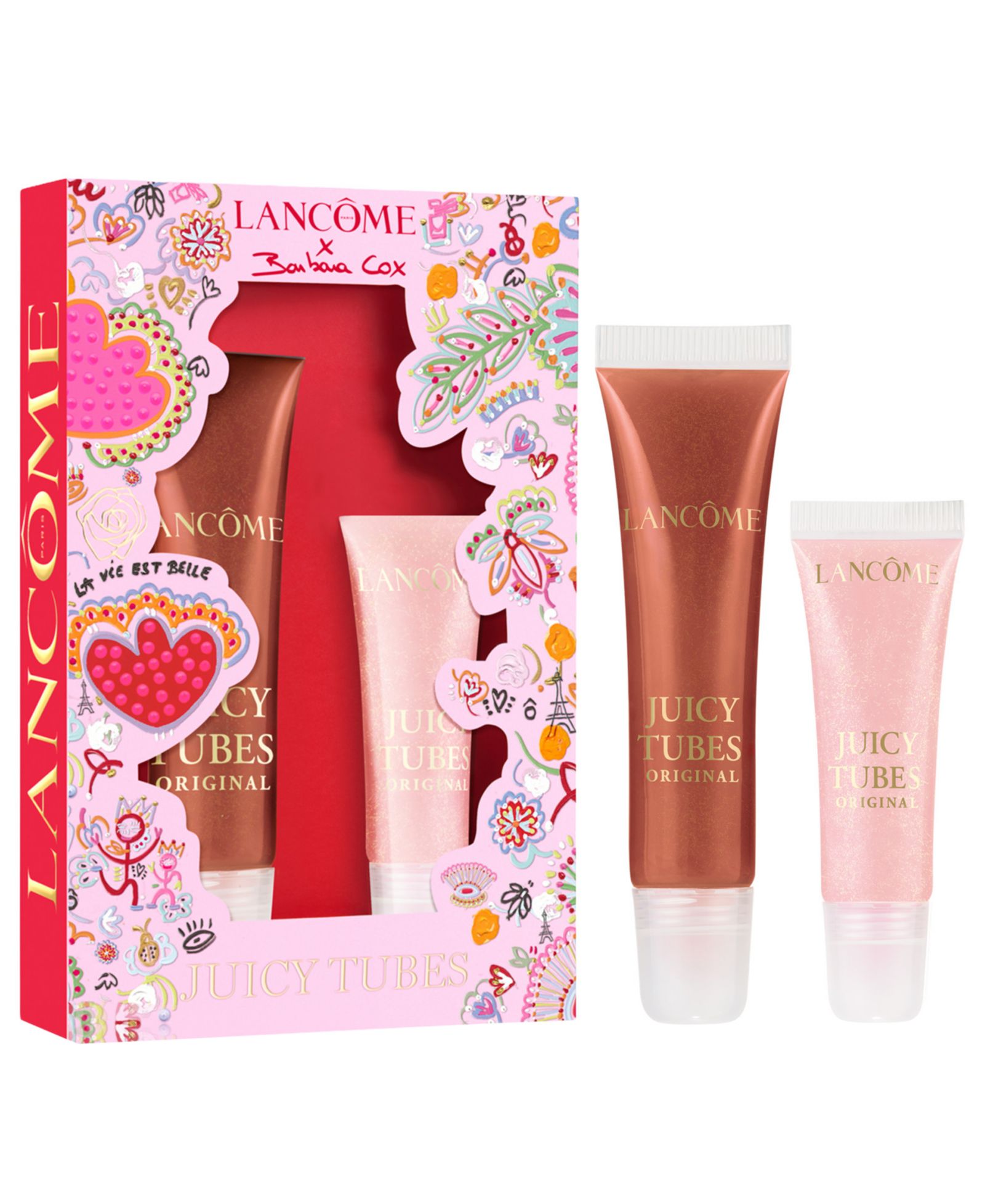 Lancôme Kiss and Treat Juicy Tubes набор блесков для губ, День матери