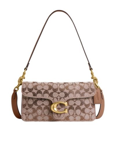 Сумка через плечо COACH Tabby Medium Crystal Signature Jacquard 26