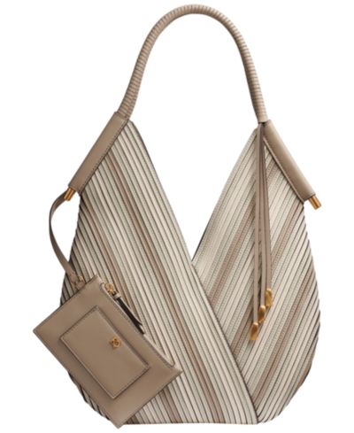 Большая сумка на плечо Donna Karan New York Baldwin Chevron