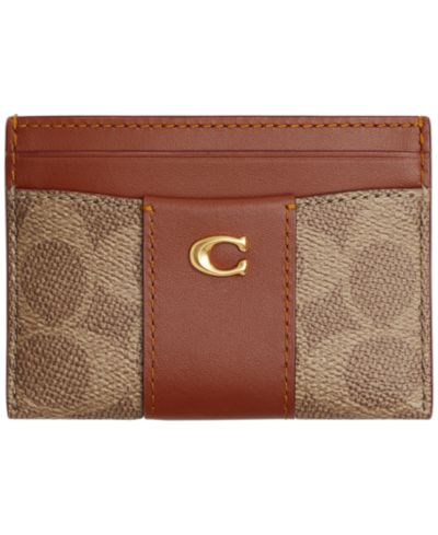 Кардхолдер COACH Essential Signature Canvas