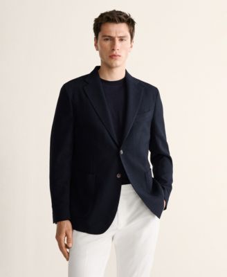 Mango Men's Slim-Fit Wool Blazer