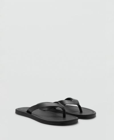 Мужские сандалии Mango Leather Straps