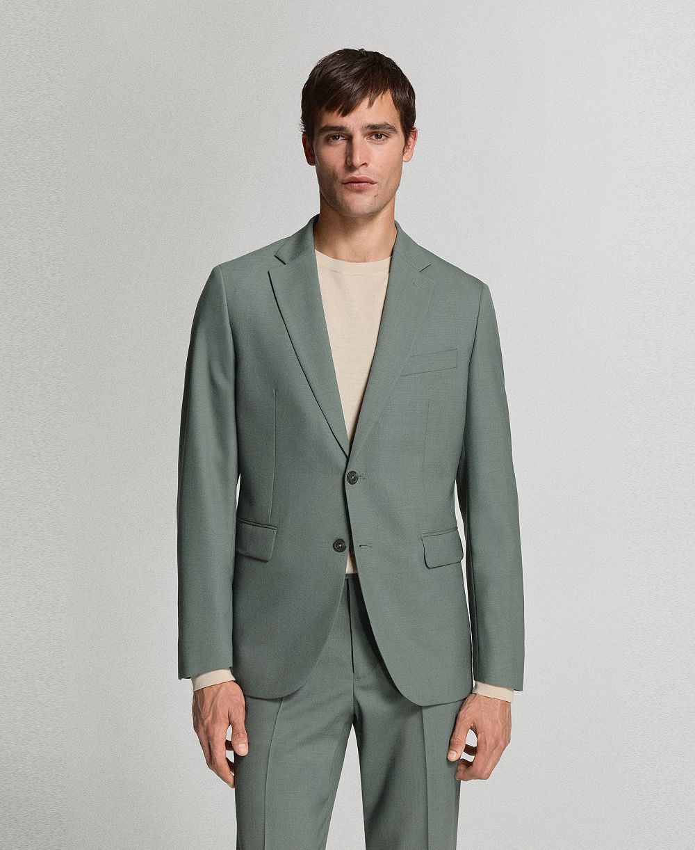 Мужской шерстяной пиджак Mango Turin Suit Blazer