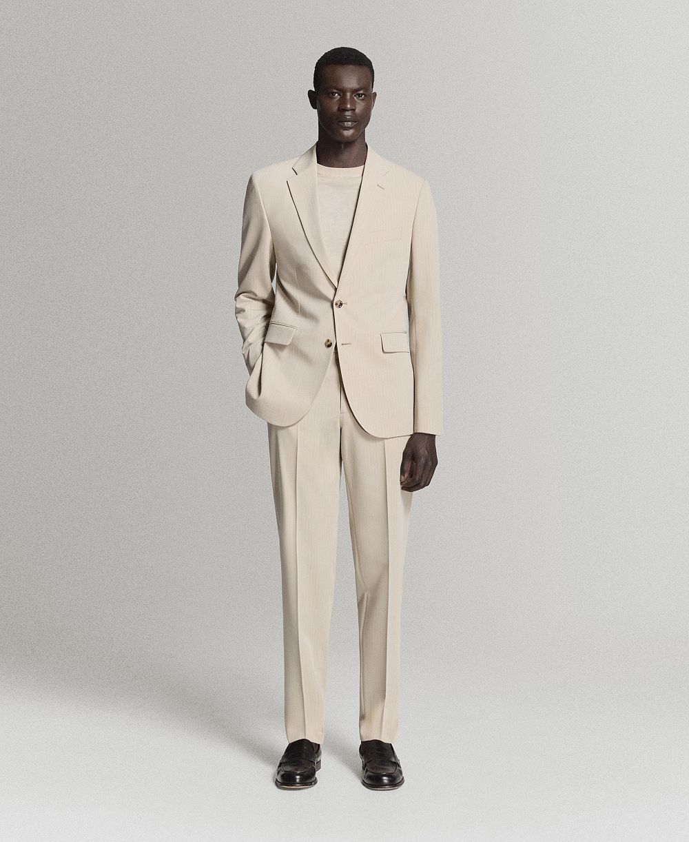 Мужские брюки Mango Milan Slim-Fit для костюма