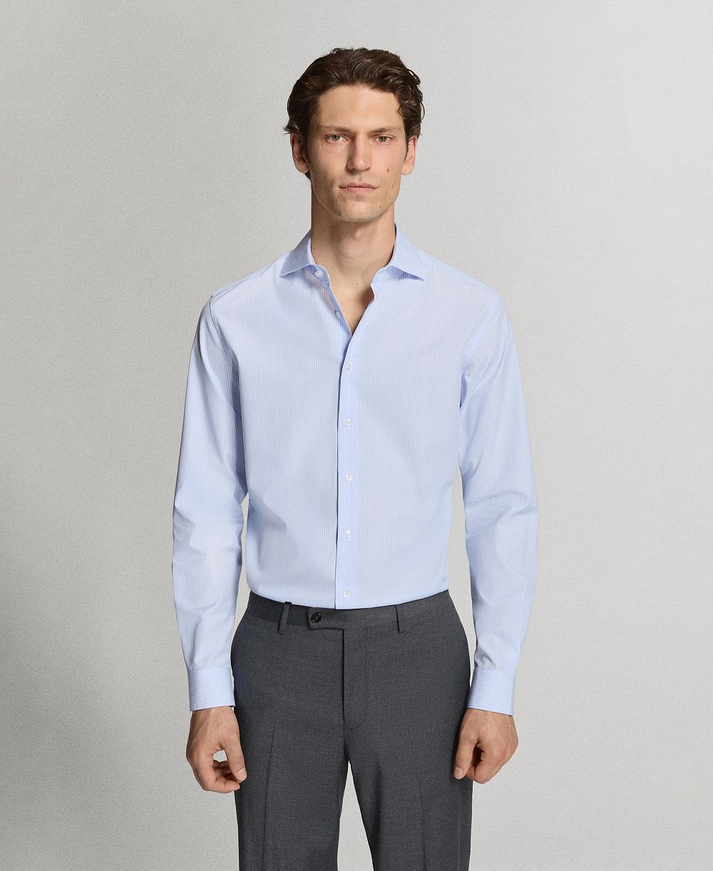Рубашка Mango Men's Cotton Striped