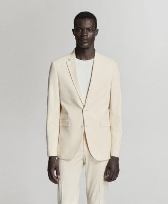 Мужской пиджак Mango Super Slim-Fit из стрейч-ткани