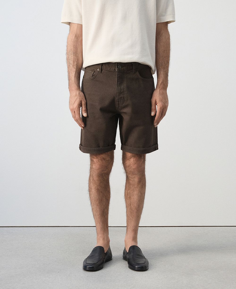 Мужские джинсовые шорты Mango Slim-Fit 9.45" Bermuda