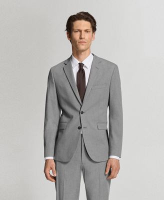 Мужской приталенный пиджак Mango Paris