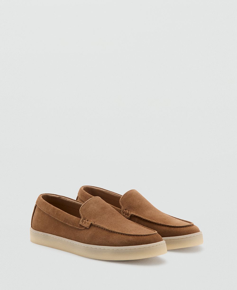 Мужские туфли Mango Split Leather
