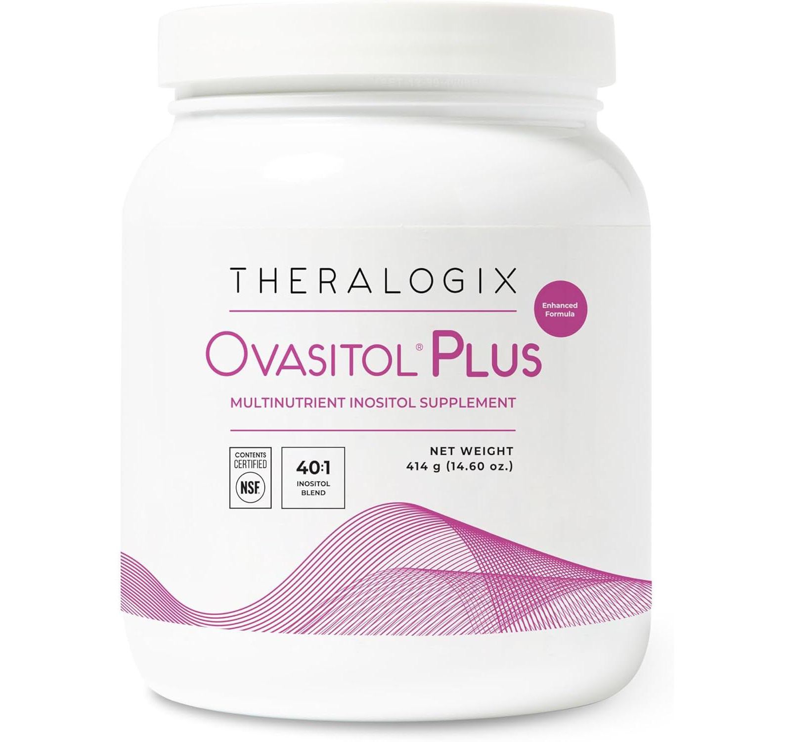 Theralogix Ovasitol Plus добавка для метаболического здоровья — Myo и D-Chiro Inositol + Chromium Picolinate + Alpha-lactalbumin и Vitamin D