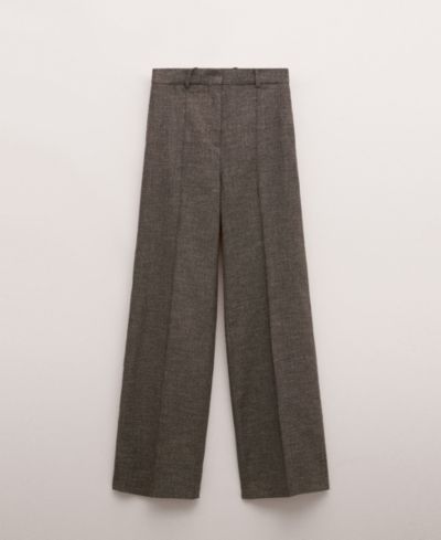 Mango Women's Flecked Suit Pants