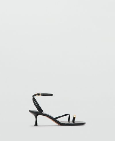 MANGO Женские босоножки Mango Crossed Strap Heeled